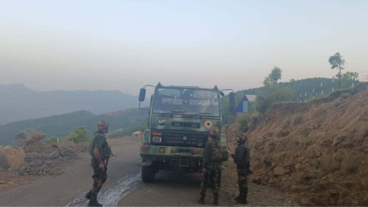 Terrorists Attack Armed Force's Convoy In J-K's Poonch; 3 IAF Personnel Injured